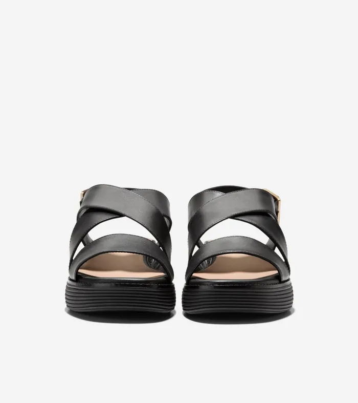Women riginalGrand Platform Sandals Black Cole Haan Sandals