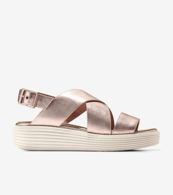 Women riginalGrand Platform Sandals Rose Goldivory Cole Haan Sandals
