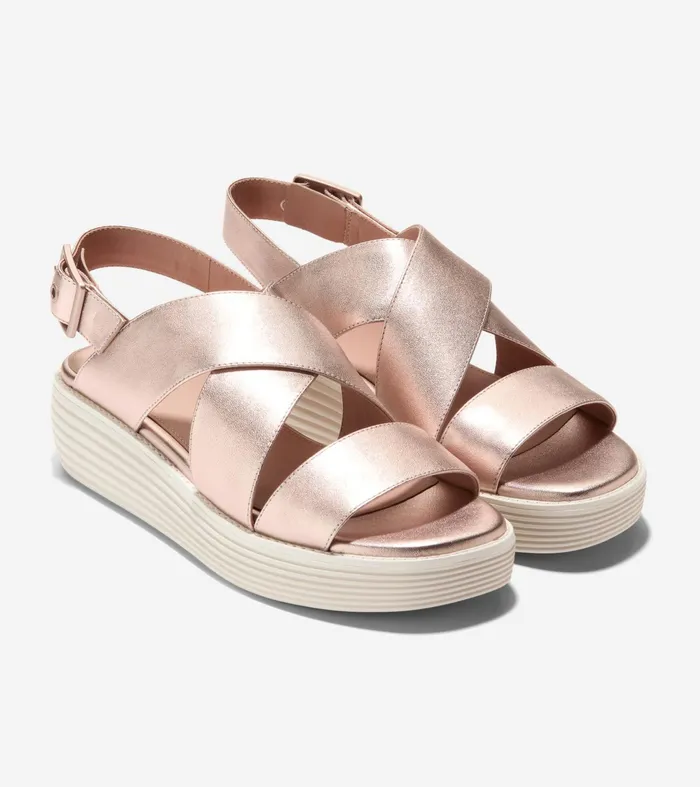 Women riginalGrand Platform Sandals Rose Goldivory Cole Haan Sandals