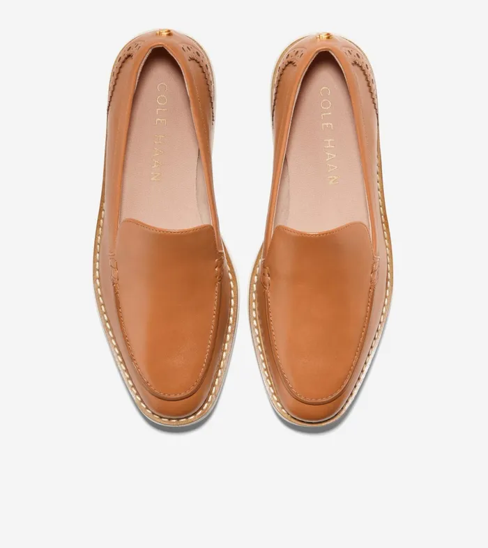 Women riginalGrand Platform Venetian Loafer Pecanivory Cole Haan Loafers and Drivers