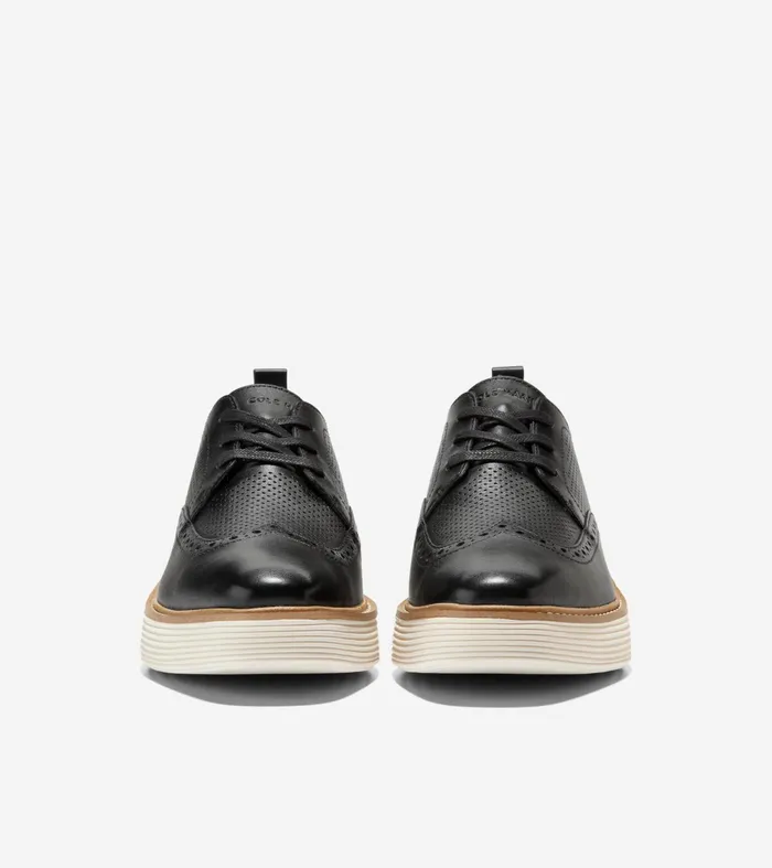 Women riginalGrand Platform Wingtip Oxfords Blackivory Cole Haan Oxfords