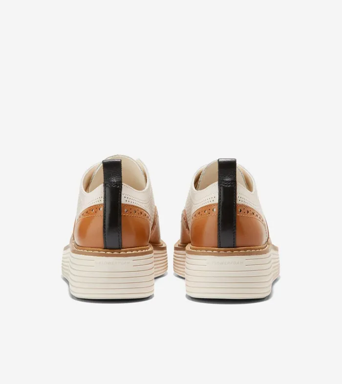 Women riginalGrand Platform Wingtip Oxfords Pecanivory Cole Haan Oxfords