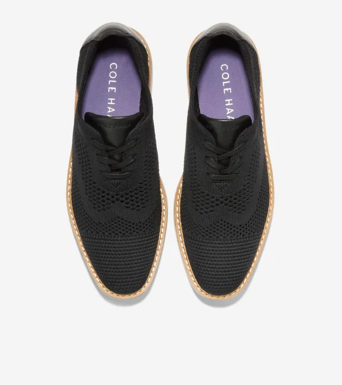 Women riginalGrand Stitchlitetrade Platform Wingtip Oxfords Black Stitchliteandtradeivory Cole Haan Oxfords