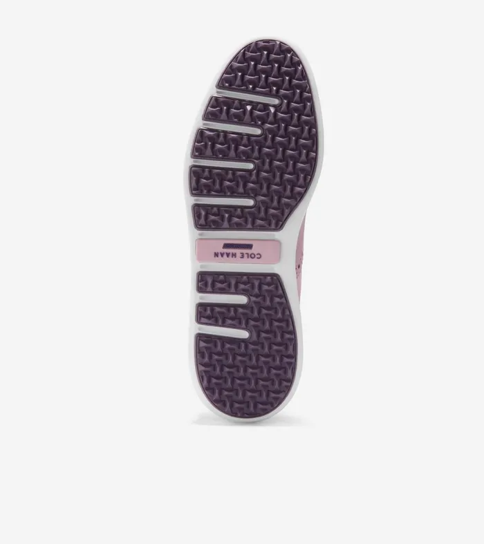 Women riginalGrand Waterproof Shortwing Golf Shoes Mauve Shadowsplumoptic White Cole Haan Oxfords