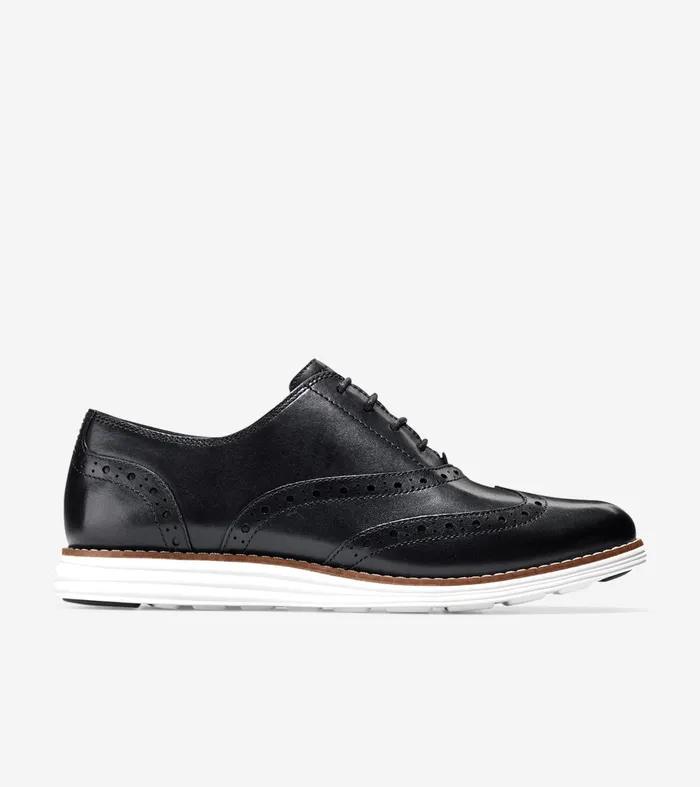 Women riginalGrand Wingtip Oxfords Blackoptic White Cole Haan Oxfords