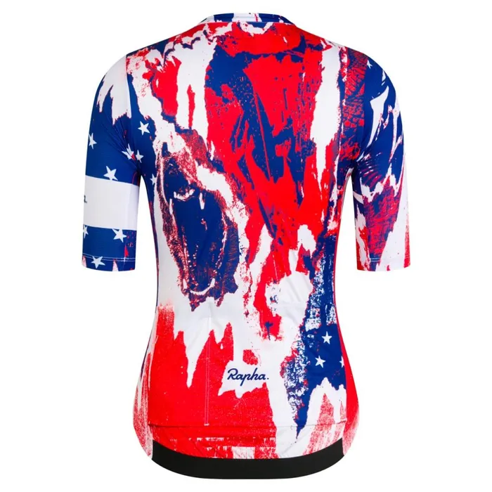 Women Santa Cruz HtSQD Pro Team Training Jersey 8211 Nat Champs Multicolour Rapha Archive