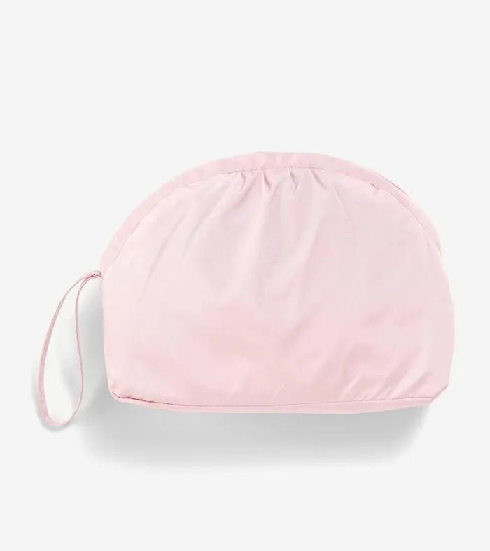 Women Signature Packable Hooded Rain Jacket Canyon Rose Cole Haan Outerwear