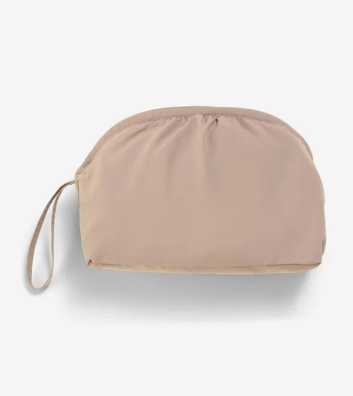 Women Signature Packable Hooded Rain Jacket Champagne Cole Haan Outerwear
