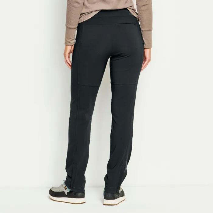 Women Softshell Natural Fit StraightLeg Pants Black Orvis Pants