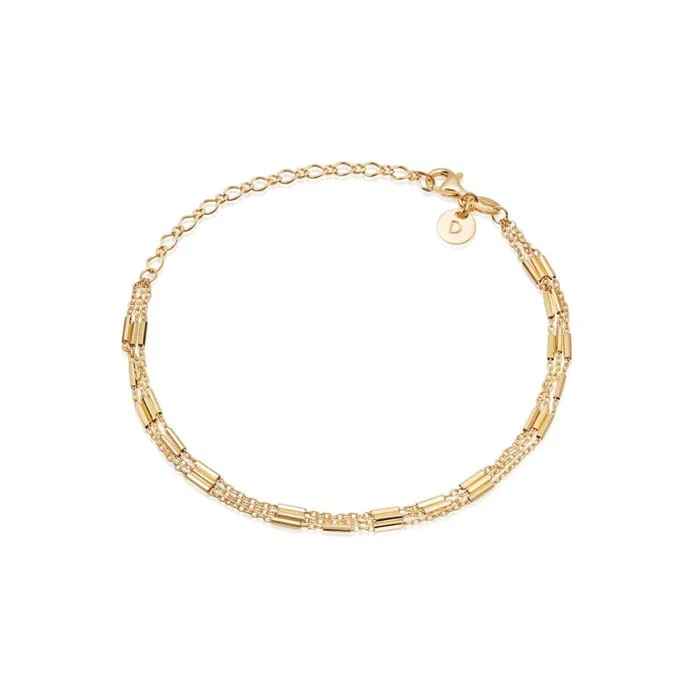 Women Stacking Bracelets Daisy London Jewellery Artisan Bracelet 18ct Gold Plate Women Stacking Bracelets Daisy London Jewellery Artisan Bracelet 18ct Gold Plate