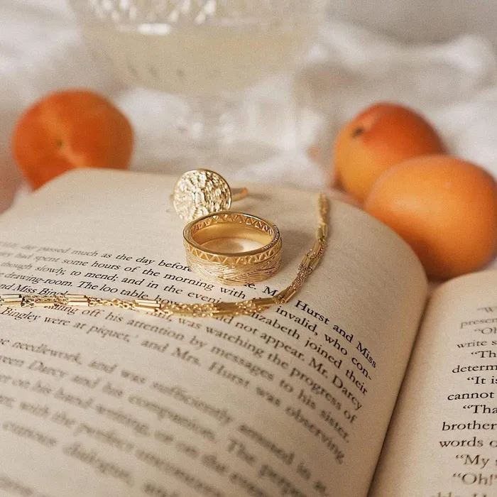 Women Stacking Bracelets Daisy London Jewellery Artisan Bracelet 18ct Gold Plate