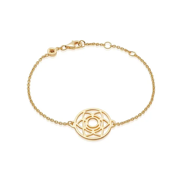 Women Stacking Bracelets Daisy London Jewellery Sacral Chakra Chain Bracelet 18Ct Gold Plate Women Stacking Bracelets Daisy London Jewellery Sacral Chakra Chain Bracelet 18Ct Gold Plate
