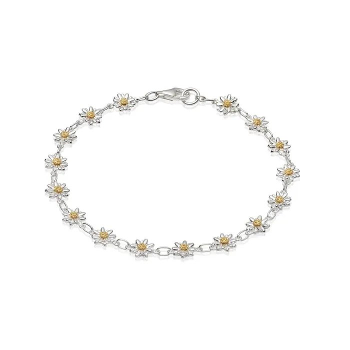 Women Stacking Bracelets Daisy London Jewellery Sixteen Bellis Daisy Chain Bracelet Women Stacking Bracelets Daisy London Jewellery Sixteen Bellis Daisy Chain Bracelet