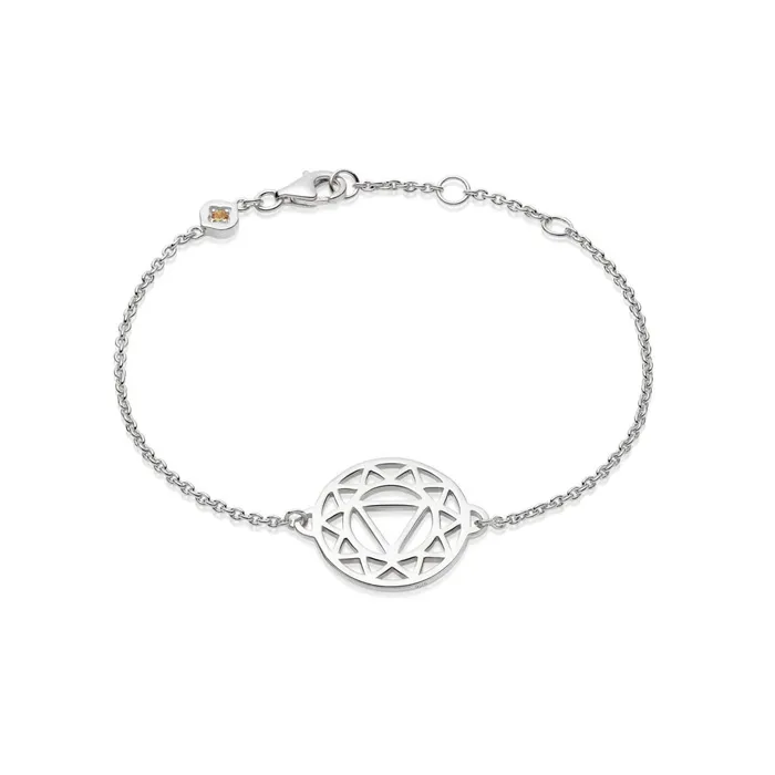 Women Stacking Bracelets Daisy London Jewellery Solar Plexus Chakra Chain Bracelet Silver Women Stacking Bracelets Daisy London Jewellery Solar Plexus Chakra Chain Bracelet Silver