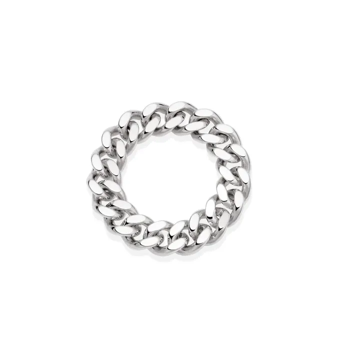Women Stacking Rings Daisy London Jewellery Este Lalonde Chunky Curb Chain Ring Sterling Silver Women Stacking Rings Daisy London Jewellery Este Lalonde Chunky Curb Chain Ring Sterling Silver