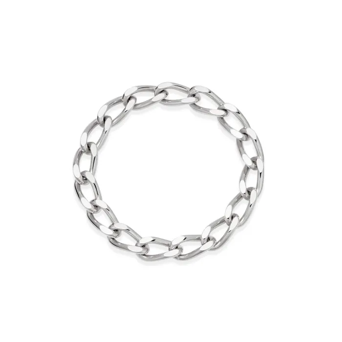 Women Stacking Rings Daisy London Jewellery Este Lalonde Open Curb Chain Ring Sterling Silver Women Stacking Rings Daisy London Jewellery Este Lalonde Open Curb Chain Ring Sterling Silver