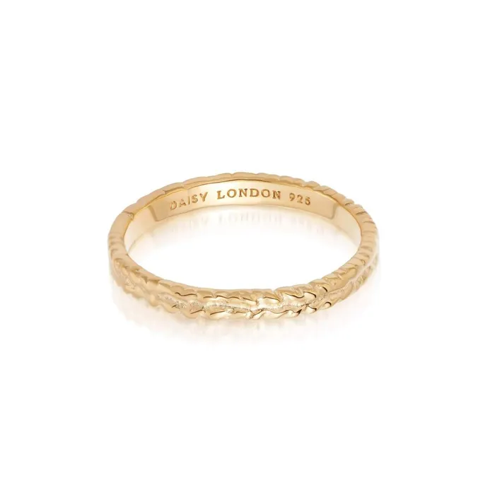 Women Stacking Rings Daisy London Jewellery Este Lalonde Thea Stacking Ring 18Ct Gold Plate Women Stacking Rings Daisy London Jewellery Este Lalonde Thea Stacking Ring 18Ct Gold Plate