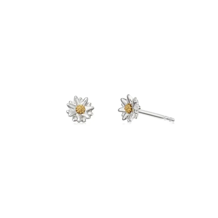 Women Stud Earrings Daisy London Jewellery Bellis Daisy Stud Earrings