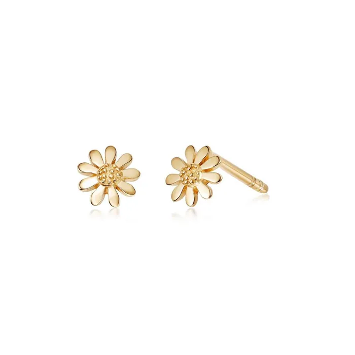 Women Stud Earrings Daisy London Jewellery Marguerite Daisy Stud Earrings 18ct Gold Plate Women Stud Earrings Daisy London Jewellery Marguerite Daisy Stud Earrings 18ct Gold Plate