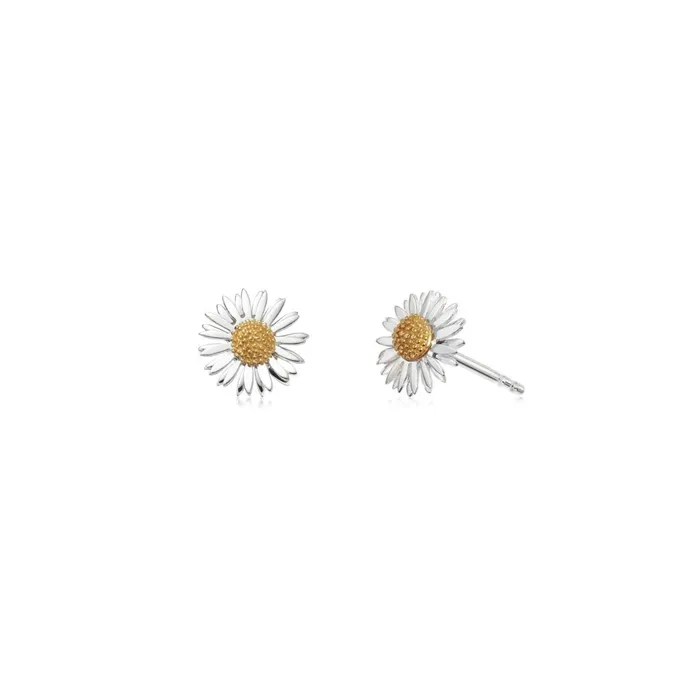 Women Stud Earrings Daisy London Jewellery Michaelmas Daisy Stud Earrings