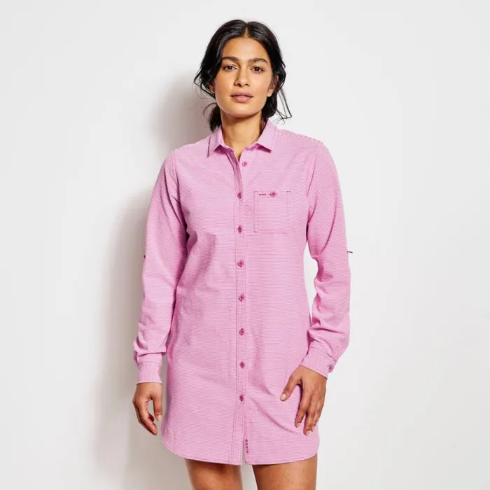 Women Surf Cast Tunic Punch Stripe Orvis Shirts