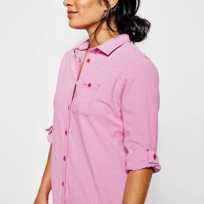 Women Surf Cast Tunic Punch Stripe Orvis Shirts
