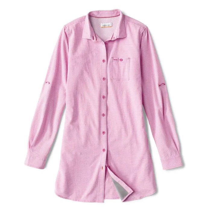 Women Surf Cast Tunic Punch Stripe Orvis Shirts