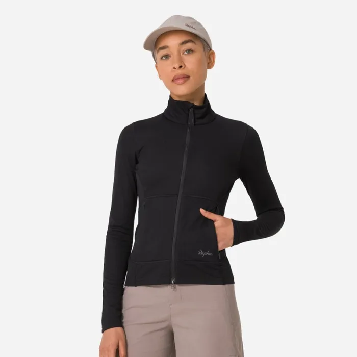 Women Tech Fleece Blackgreymulch Licorice Rapha Hoodies TShirts and Tops