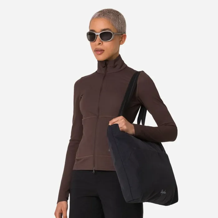 Women Tech Fleece Blackgreymulch Licorice Rapha Hoodies TShirts and Tops