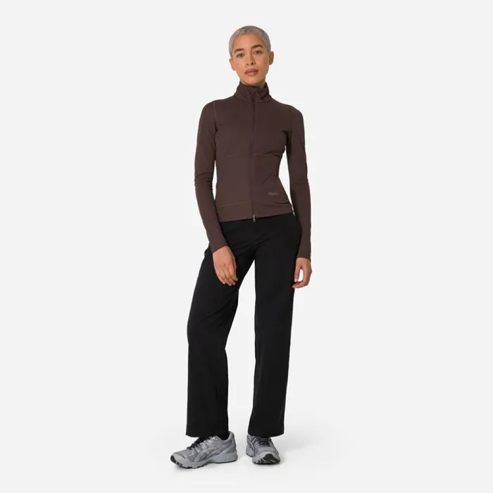 Women Tech Fleece Blackgreymulch Licorice Rapha Hoodies TShirts and Tops