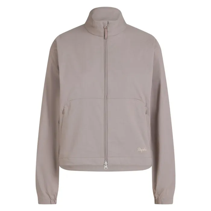 Women Tech Jacket Blackgreypale Brown Rapha Jackets and Vests