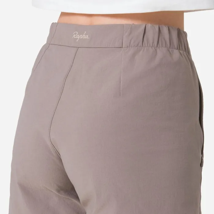 Women Tech Shorts Blackgreypale Brown Rapha ShortsTrousers and Leggings