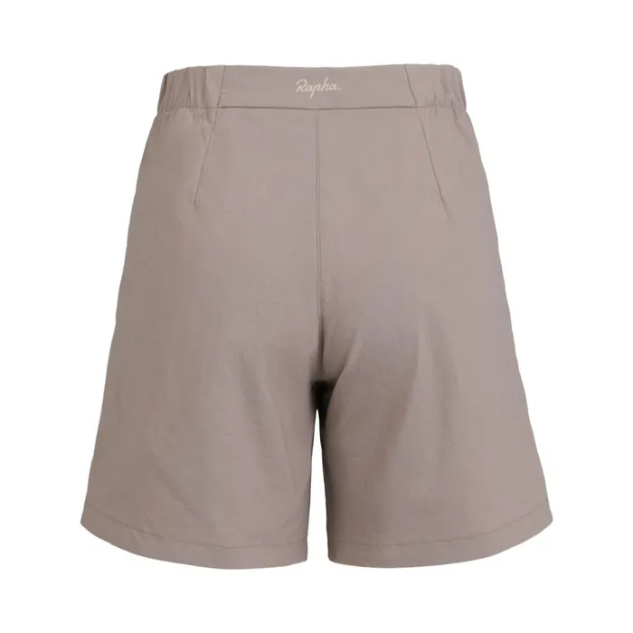 Women Tech Shorts Blackgreypale Brown Rapha ShortsTrousers and Leggings