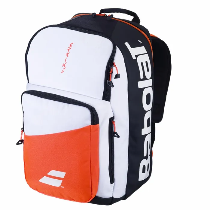 Women Tennis Babolat Backpack Pure Strike White Black Red