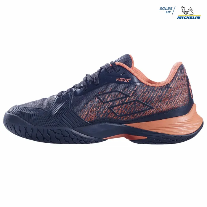 Women Tennis Babolat Jet Mach 3 All Court Women Blackliving Coral