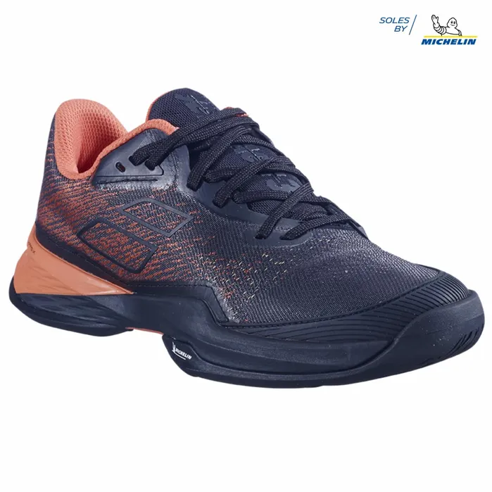 Women Tennis Babolat Jet Mach 3 All Court Women Blackliving Coral