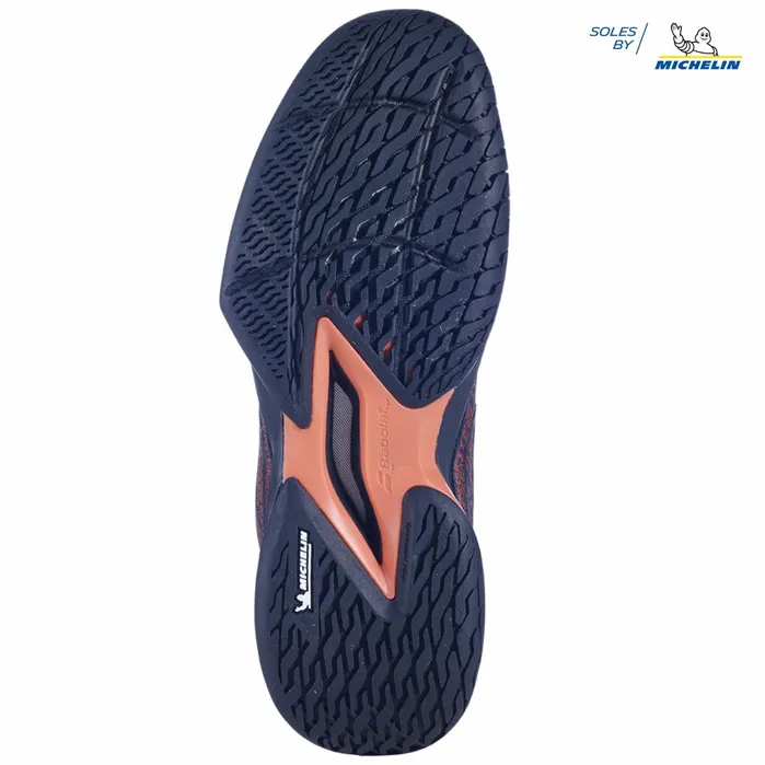 Women Tennis Babolat Jet Mach 3 All Court Women Blackliving Coral