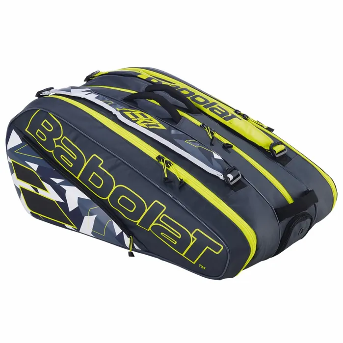 Women Tennis Babolat RH12 Pure Aero Gray Yellow White