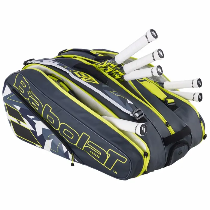 Women Tennis Babolat RH12 Pure Aero Gray Yellow White