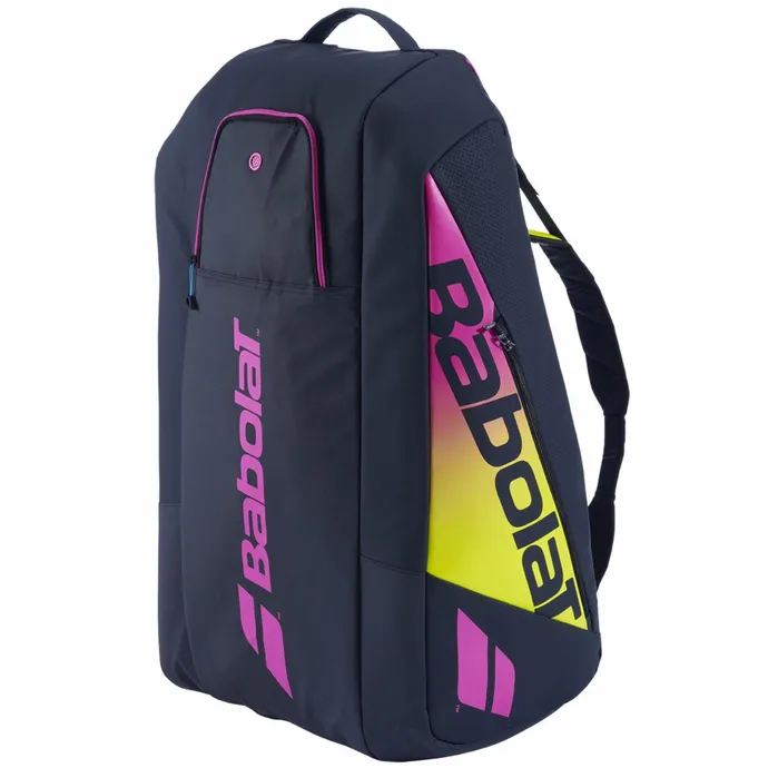Women Tennis Babolat RH12 Pure Aero Rafa Blue Yellow Pink