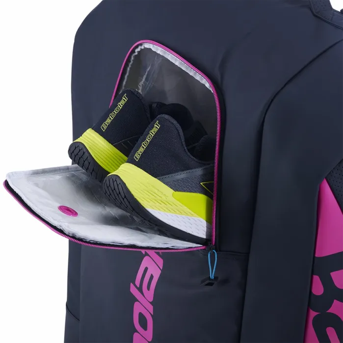 Women Tennis Babolat RH12 Pure Aero Rafa Blue Yellow Pink