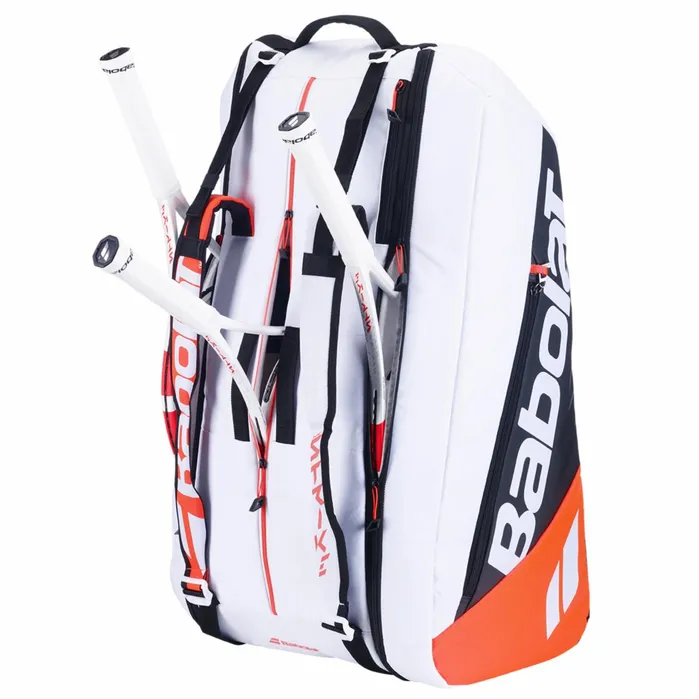 Women Tennis Babolat RH12 Pure Strike White Black Red