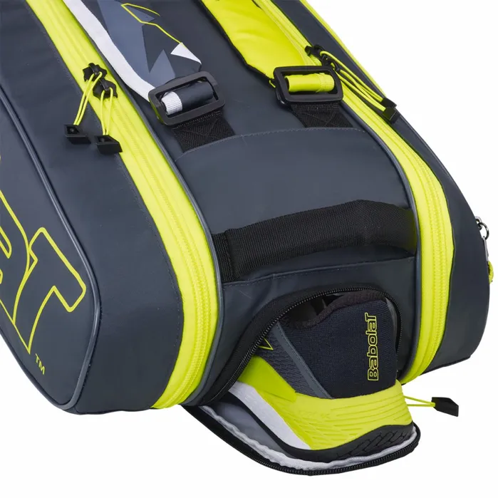 Women Tennis Babolat RH6 Pure Aero Gray Yellow White