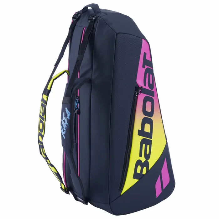 Women Tennis Babolat RH6 Pure Aero Rafa Blue Yellow Pink