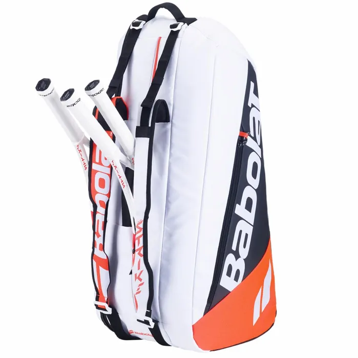 Women Tennis Babolat RH6 Pure Strike White Black Red