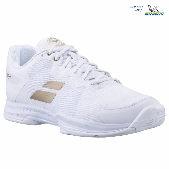 Women Tennis Babolat SFX 3 Wimbledon All Court Women Whitegold