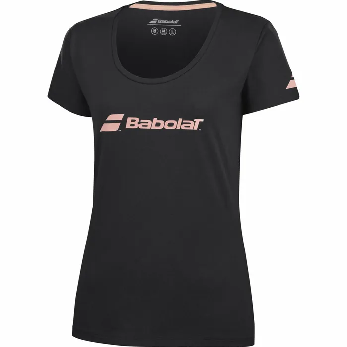 Women Tops Babolat Exercise Babolat Tee Women Black