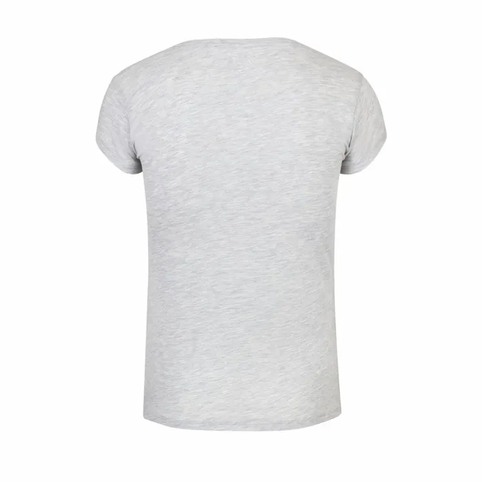 Women Tops Babolat Exercise Babolat Tee Women Flecked Gray