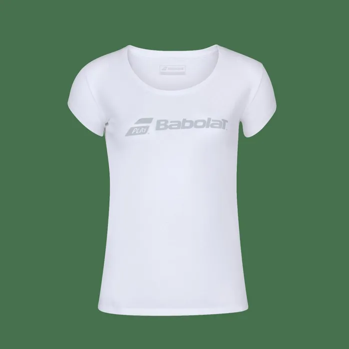 Women Tops Babolat Exercise Babolat Tee Women Heather White