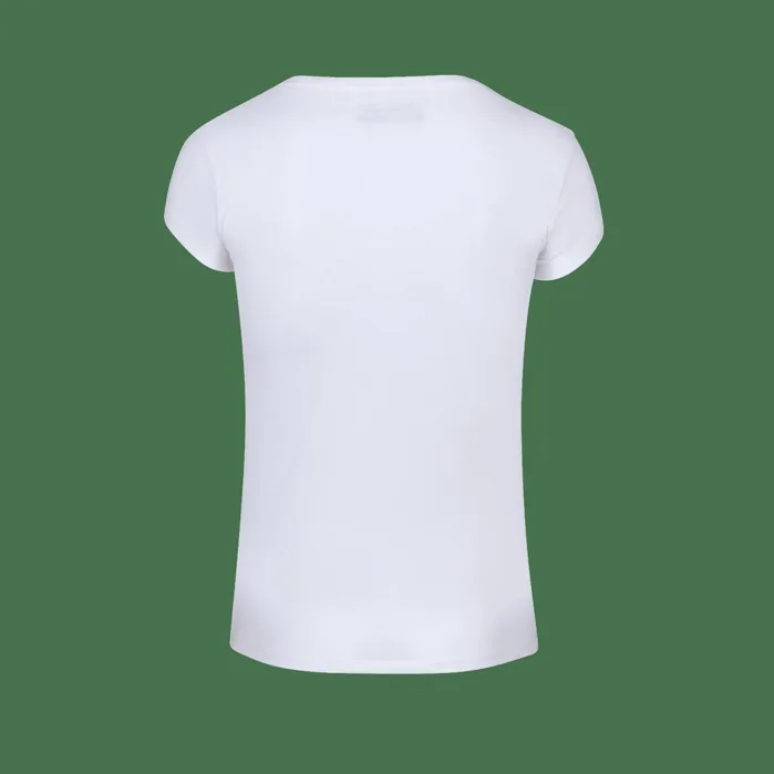 Women Tops Babolat Exercise Babolat Tee Women Heather White